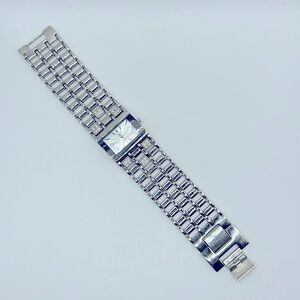 Ladies Figaro Couture Wide Band Rhinestone Watch